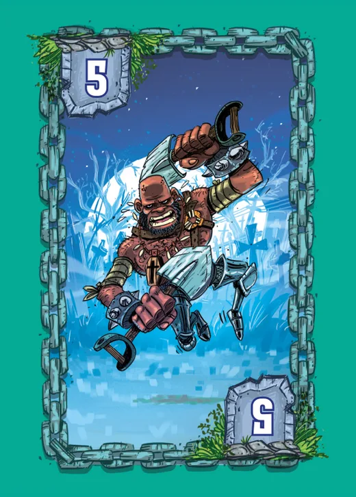 Carta Coveiro de força 5