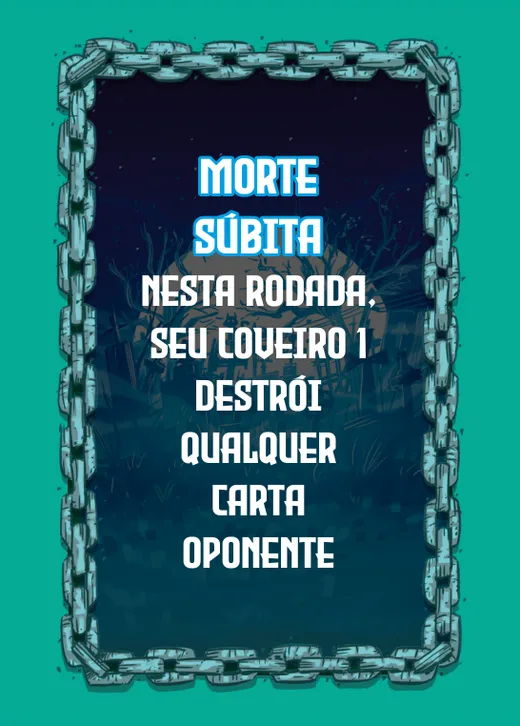 Carta Mística Morte Súbita dos Coveiros